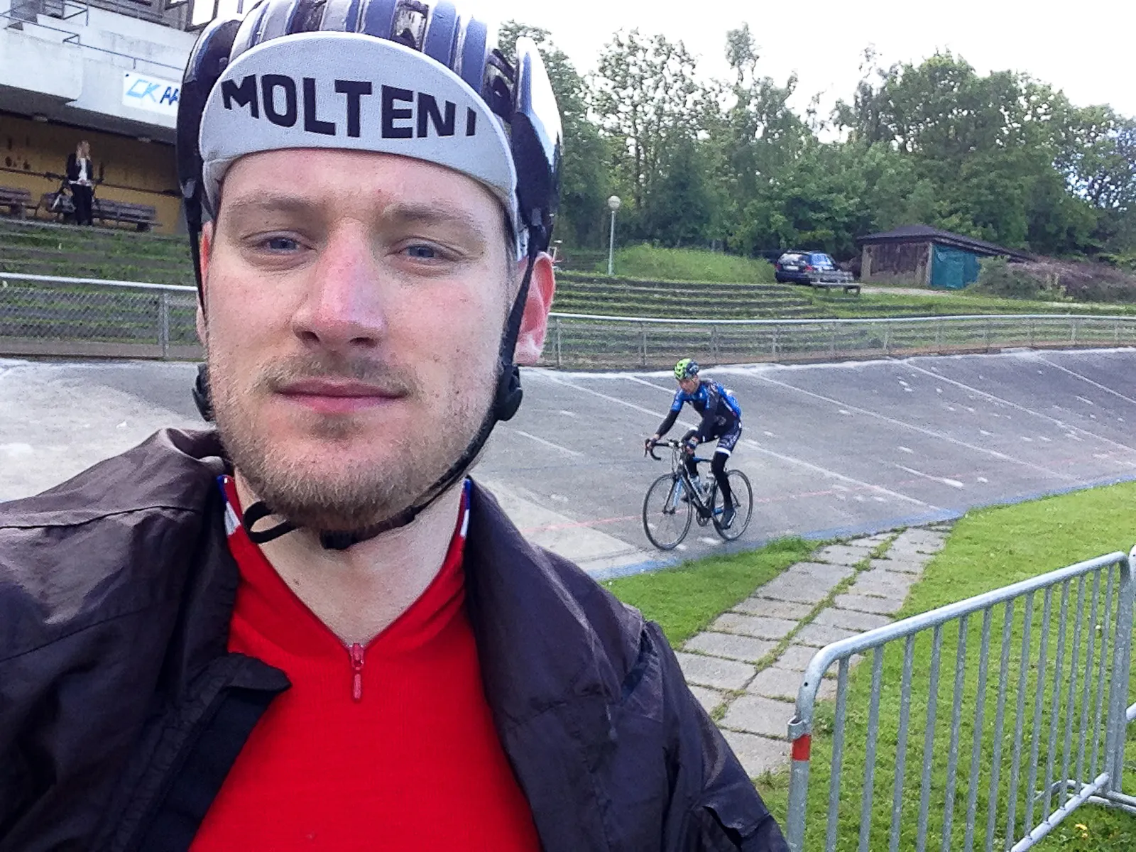 Kasper efter et hårdt Aarhus Rundt 2015