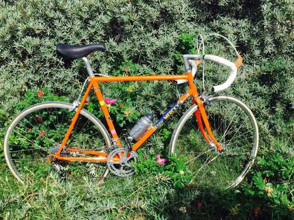 Jens' Molteni cykel er klar til Arresø Rundt 2016