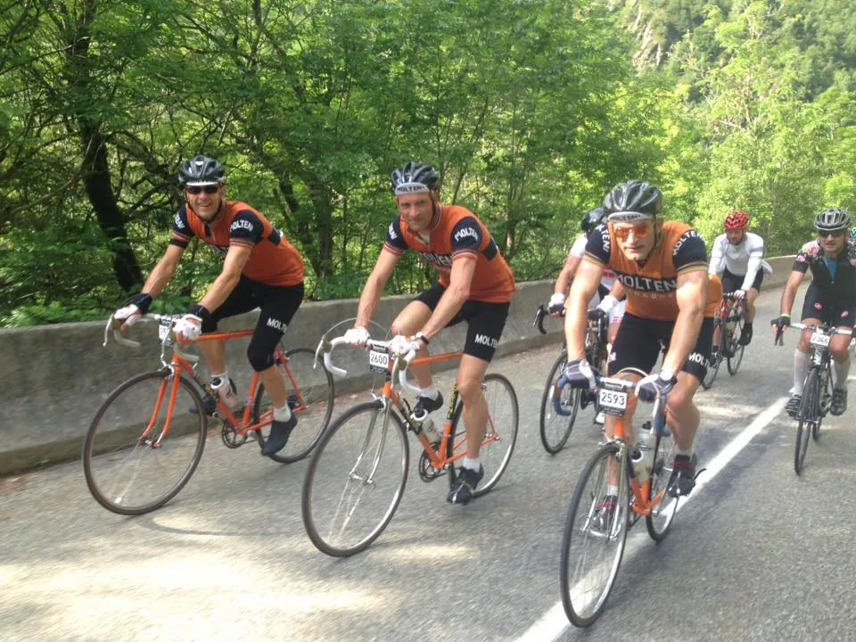 Squdara Molteni på Col du Glandon