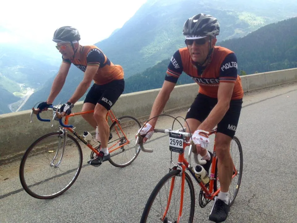 Kort før toppen af Col du Telegraph