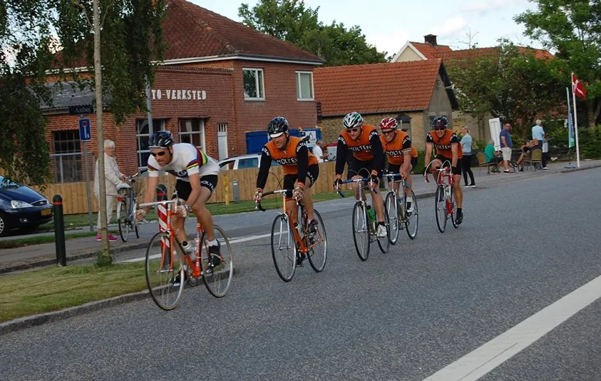 Squadra Molteni ved DGI Holdløb i Lund