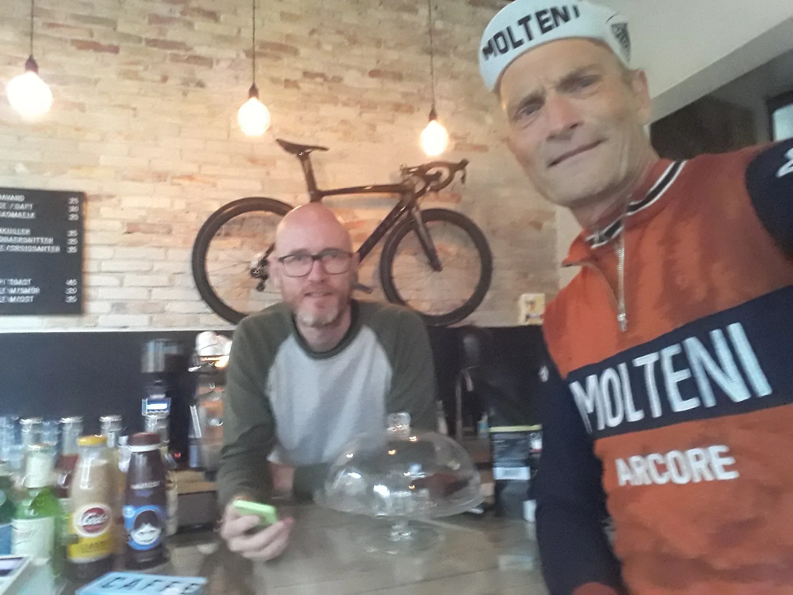 Cykelcafé Veloropa - stedet hvor cykelsports-aficionados hygger sig.