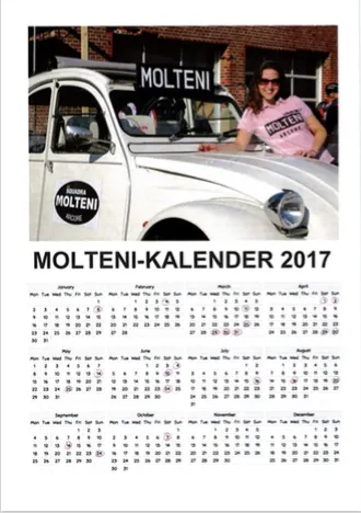 Molteni-kalender 2017